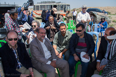 پشت صحنه سریال "بوی باران"